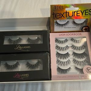 2 pairs of Lilly Lashes + Ardell + FC